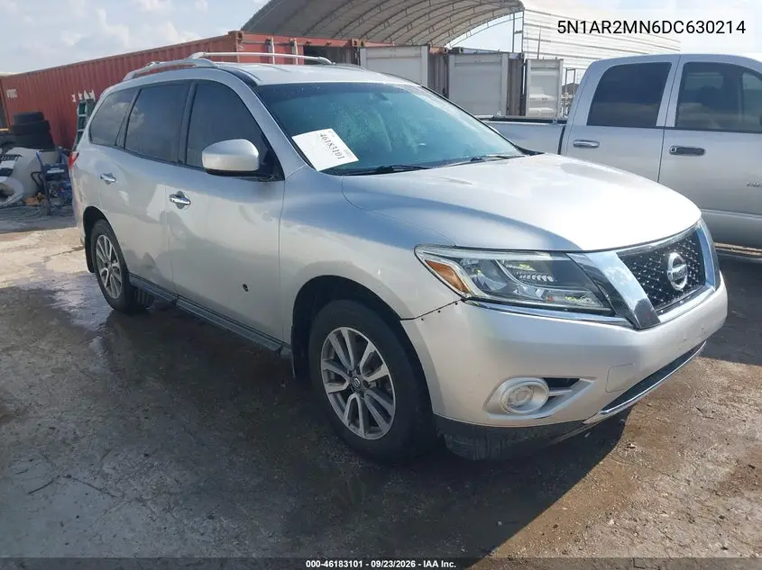 NISSAN PATHFINDER 2013, VIN 5N1AR2MN6DC630214