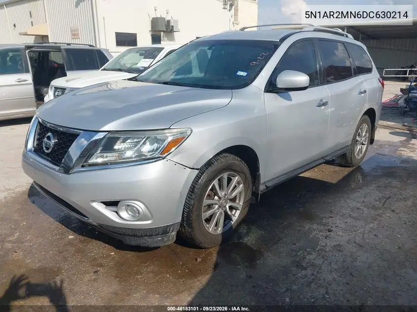 2013 NISSAN PATHFINDER VIN 5N1AR2MN6DC630214 — фото 2