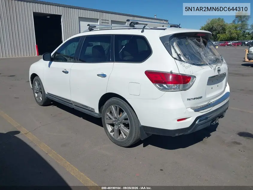 2013 NISSAN PATHFINDER VIN 5N1AR2MN6DC644310 — фото 3