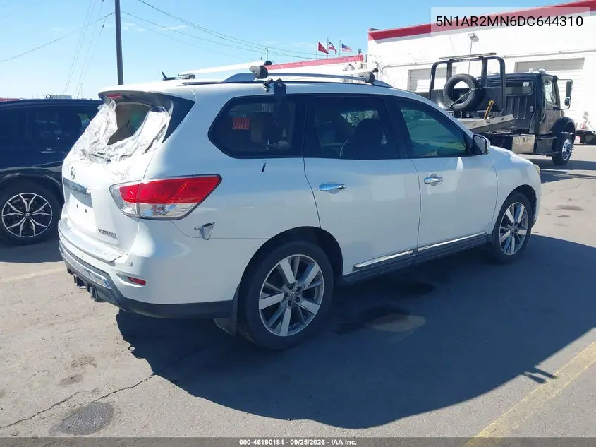 2013 NISSAN PATHFINDER VIN 5N1AR2MN6DC644310 — фото 4