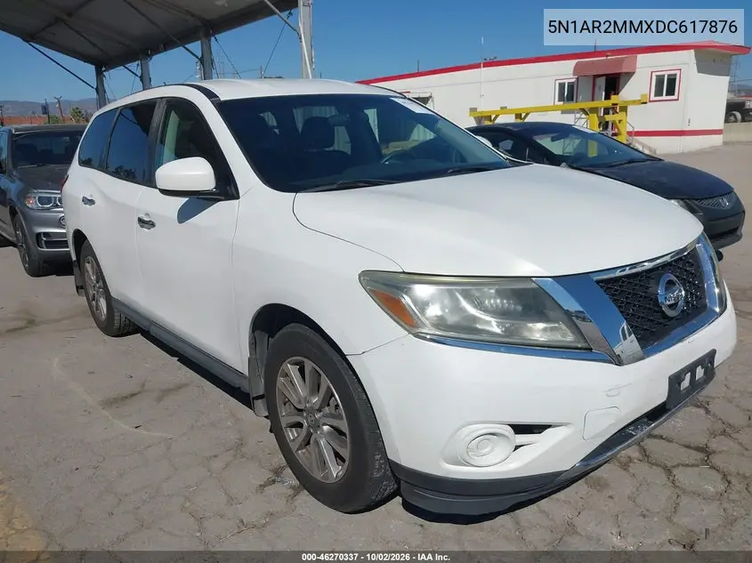 NISSAN PATHFINDER 2013, VIN 5N1AR2MMXDC617876