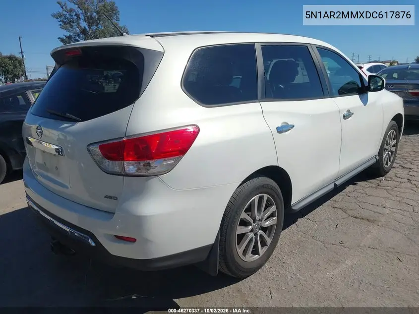 2013 NISSAN PATHFINDER VIN 5N1AR2MMXDC617876 — фото 4