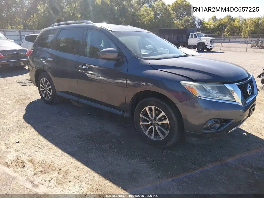 NISSAN PATHFINDER 2013, VIN 5N1AR2MM4DC657225
