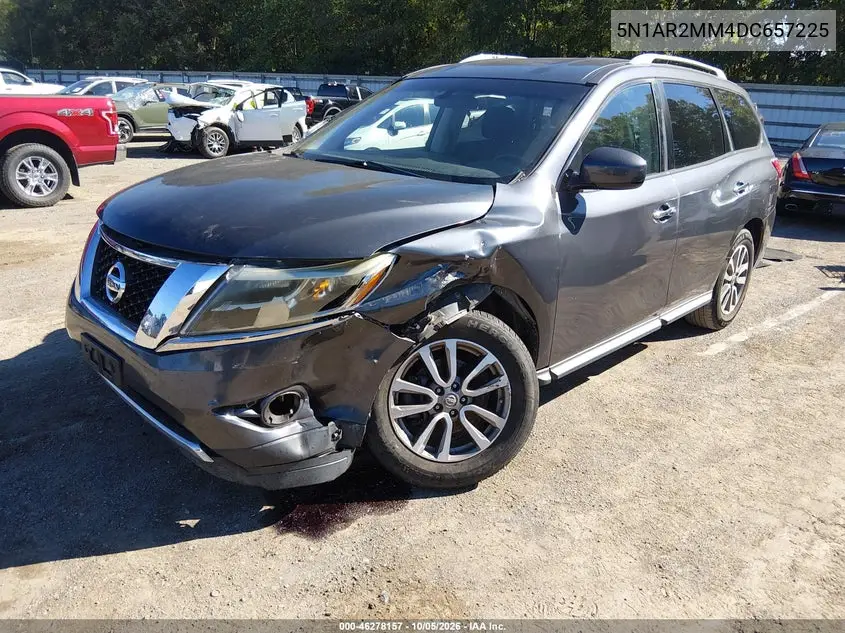 2013 NISSAN PATHFINDER VIN 5N1AR2MM4DC657225 — фото 2
