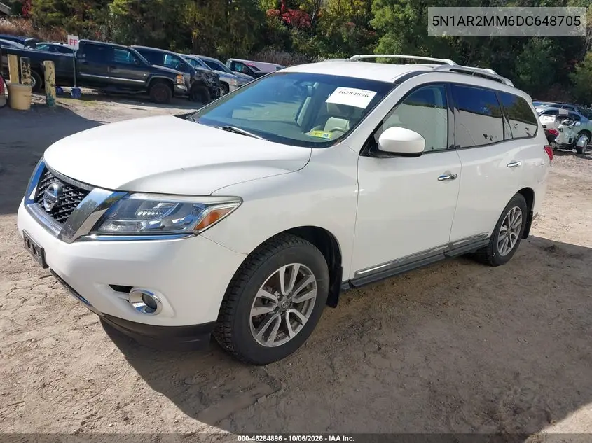 2013 NISSAN PATHFINDER VIN 5N1AR2MM6DC648705 — фото 2