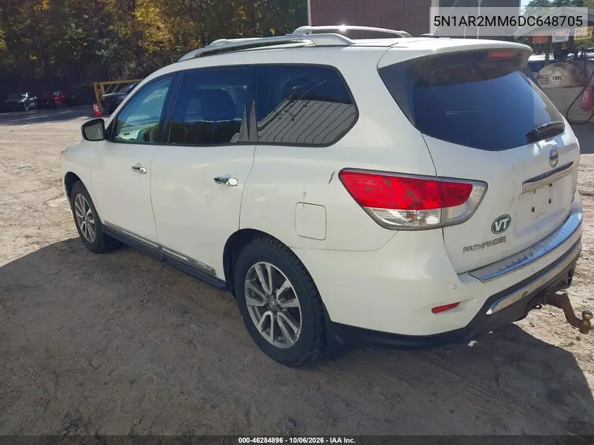 2013 NISSAN PATHFINDER VIN 5N1AR2MM6DC648705 — фото 3