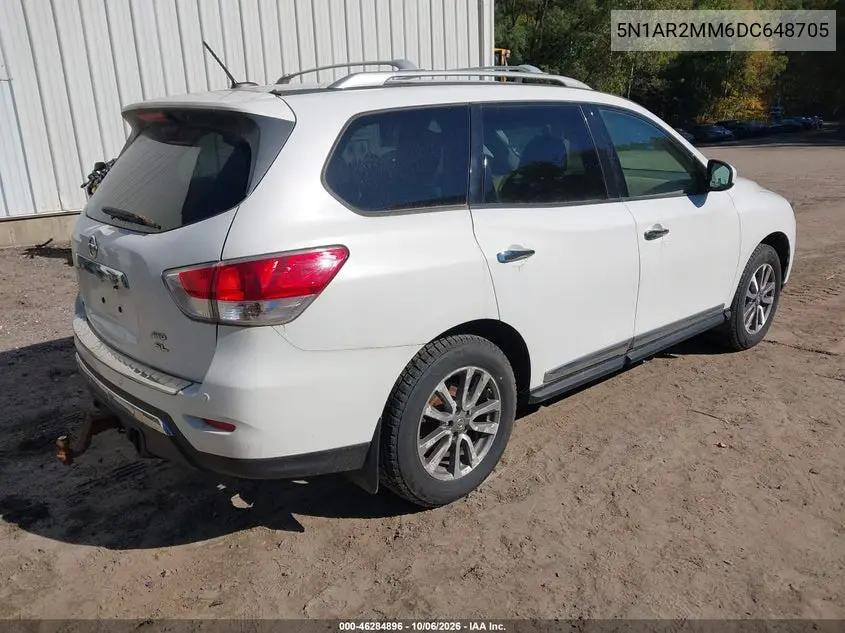 2013 NISSAN PATHFINDER VIN 5N1AR2MM6DC648705 — фото 4