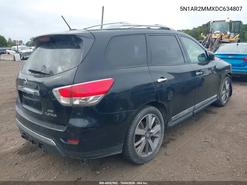 2013 NISSAN PATHFINDER VIN 5N1AR2MMXDC634807 — фото 4
