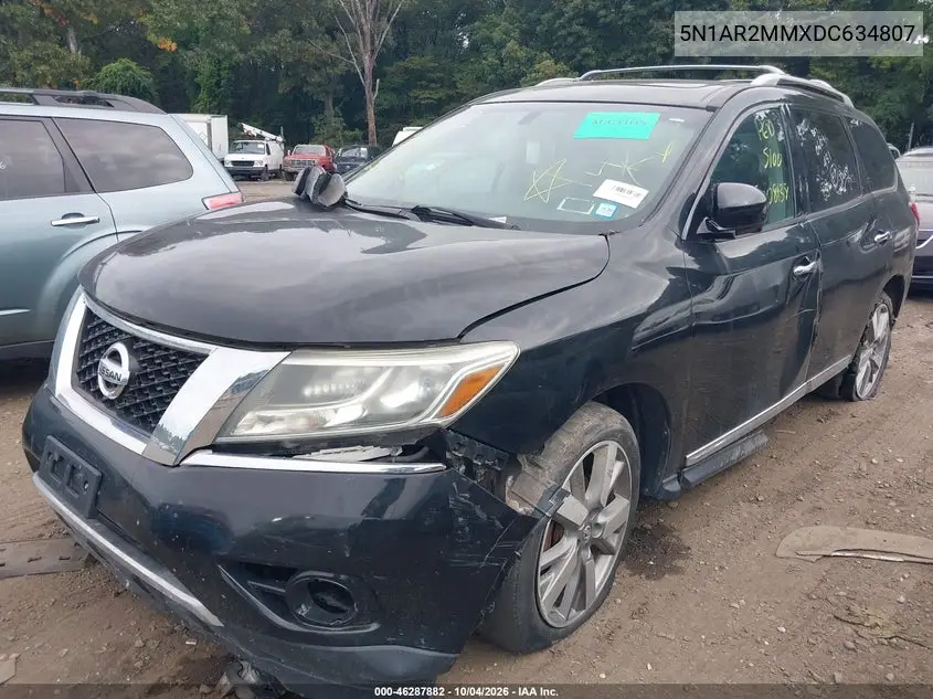 2013 NISSAN PATHFINDER VIN 5N1AR2MMXDC634807 — фото 6