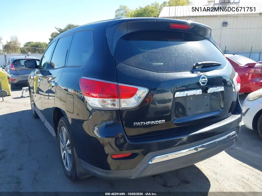 2013 NISSAN PATHFINDER VIN 5N1AR2MN6DC671751 — фото 3