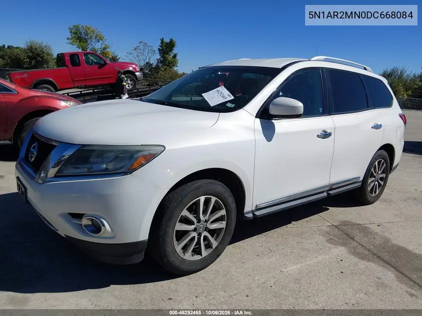 2013 NISSAN PATHFINDER VIN 5N1AR2MN0DC668084 — фото 2