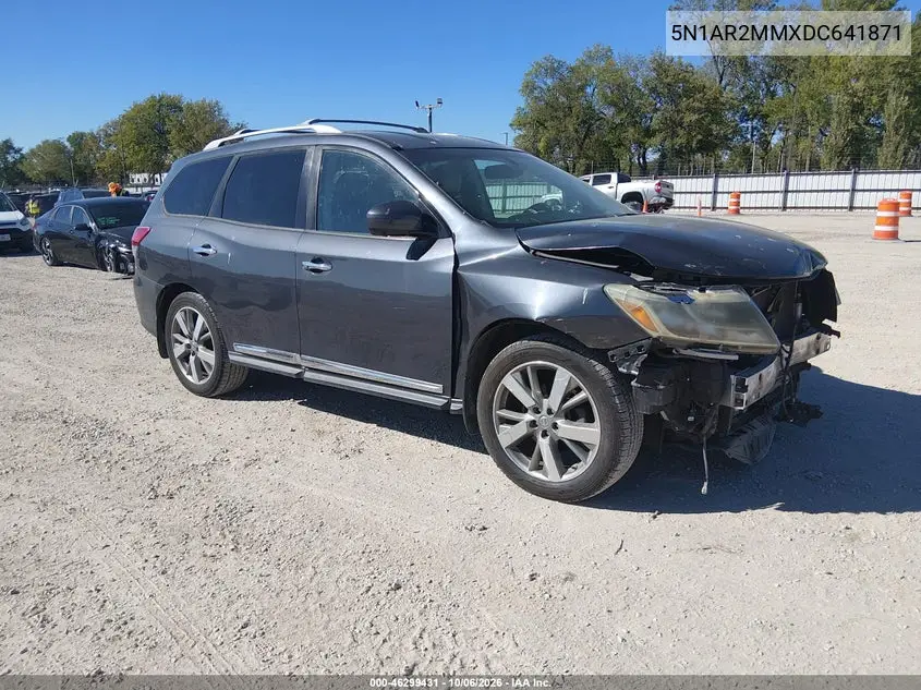 NISSAN PATHFINDER 2013, VIN 5N1AR2MMXDC641871