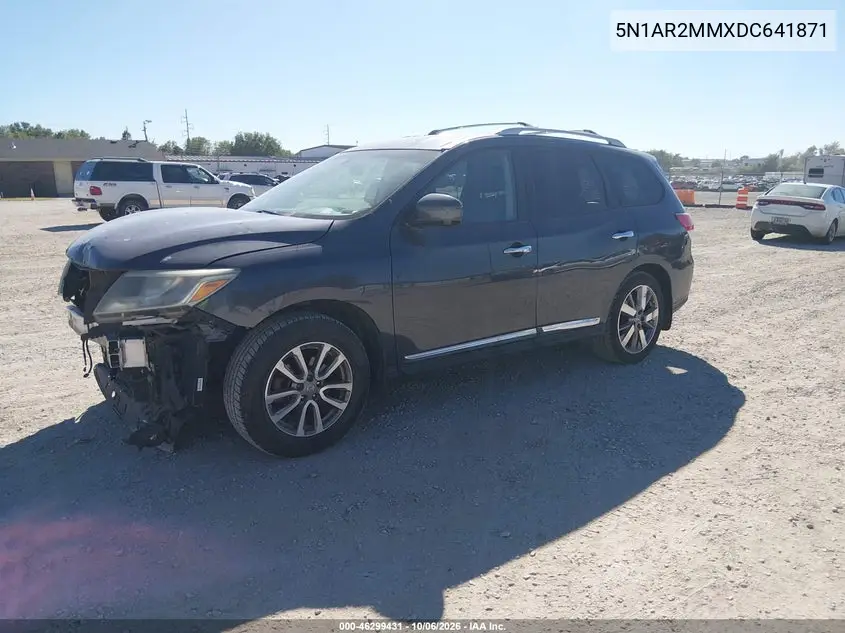 2013 NISSAN PATHFINDER VIN 5N1AR2MMXDC641871 — фото 2