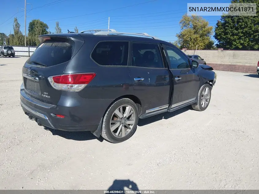 2013 NISSAN PATHFINDER VIN 5N1AR2MMXDC641871 — фото 4