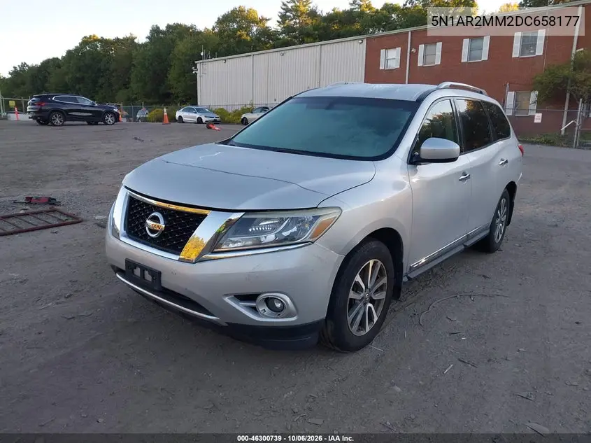 2013 NISSAN PATHFINDER VIN 5N1AR2MM2DC658177 — фото 2