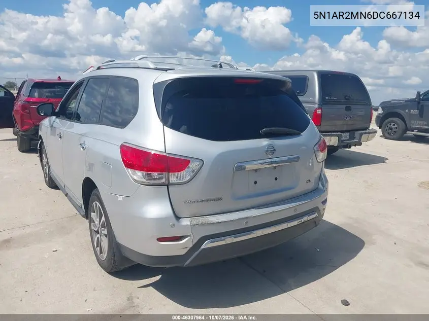 2013 NISSAN PATHFINDER VIN 5N1AR2MN6DC667134 — фото 3