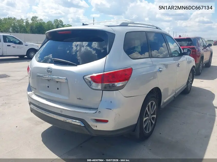 2013 NISSAN PATHFINDER VIN 5N1AR2MN6DC667134 — фото 4