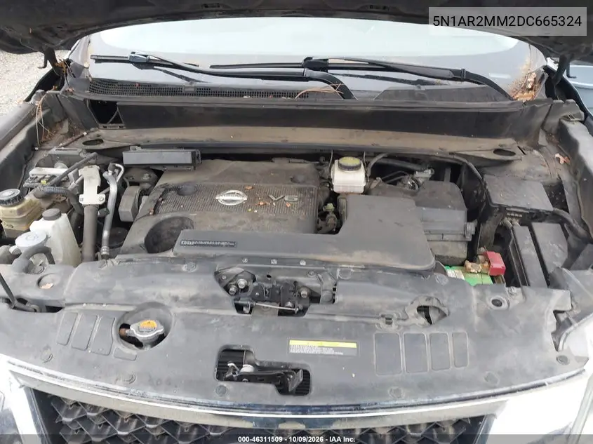2013 NISSAN PATHFINDER VIN 5N1AR2MM2DC665324 — фото 10