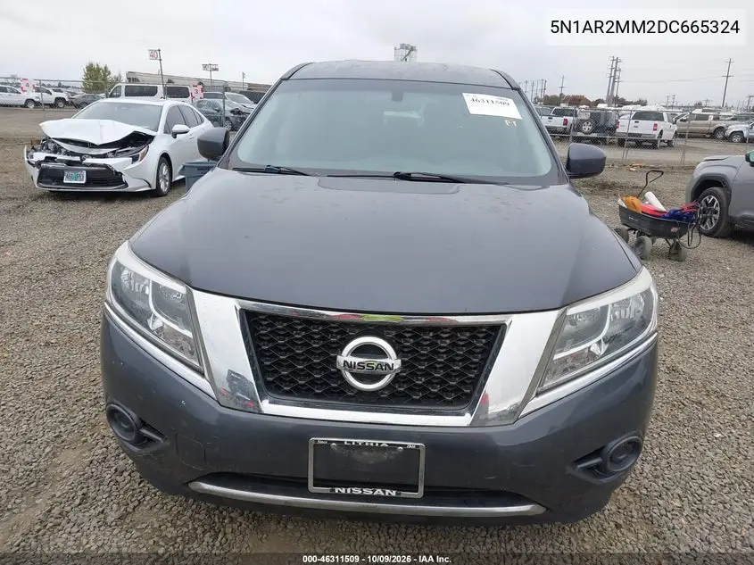 2013 NISSAN PATHFINDER VIN 5N1AR2MM2DC665324 — фото 6