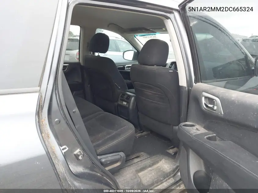 2013 NISSAN PATHFINDER VIN 5N1AR2MM2DC665324 — фото 8