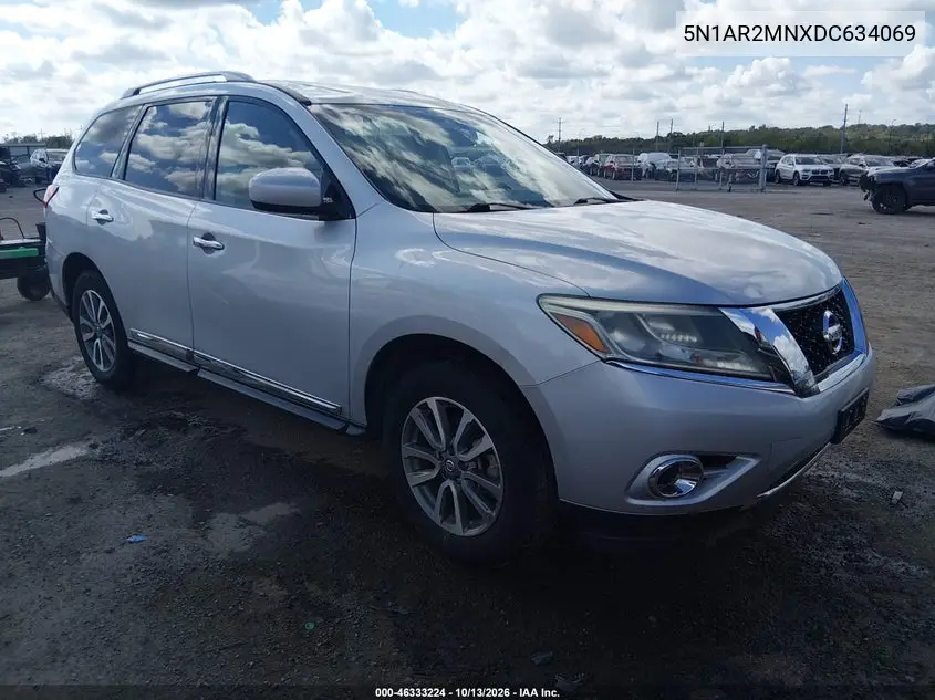 NISSAN PATHFINDER 2013, VIN 5N1AR2MNXDC634069