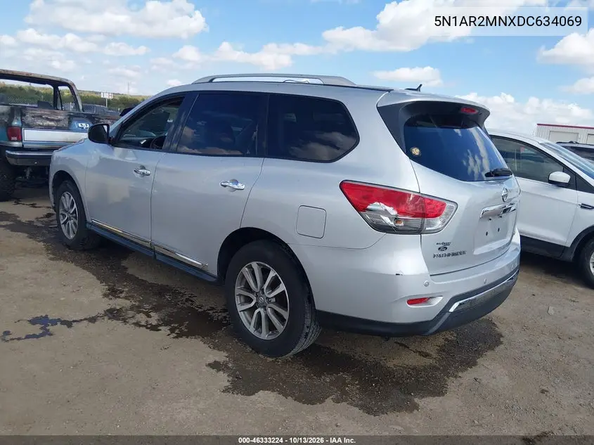 2013 NISSAN PATHFINDER VIN 5N1AR2MNXDC634069 — фото 3