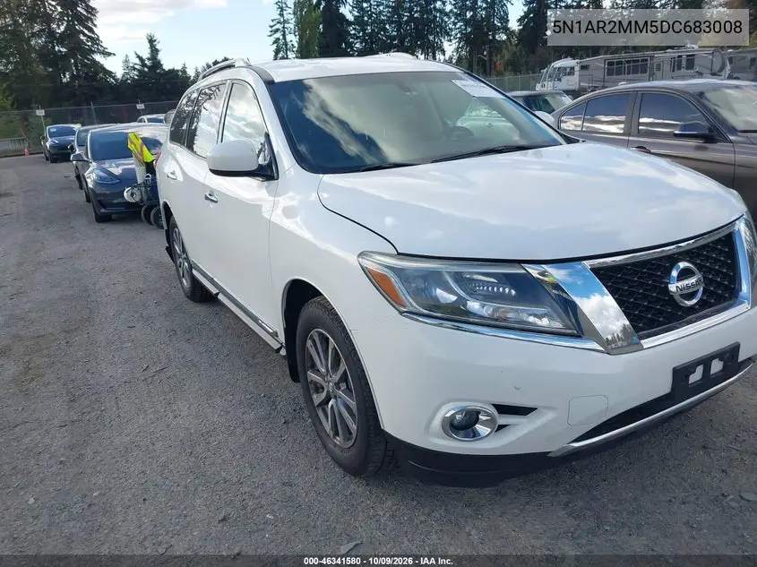 NISSAN PATHFINDER 2013, VIN 5N1AR2MM5DC683008