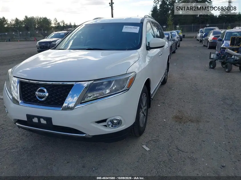 2013 NISSAN PATHFINDER VIN 5N1AR2MM5DC683008 — фото 2