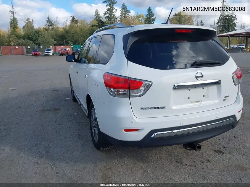 2013 NISSAN PATHFINDER VIN 5N1AR2MM5DC683008 — фото 3