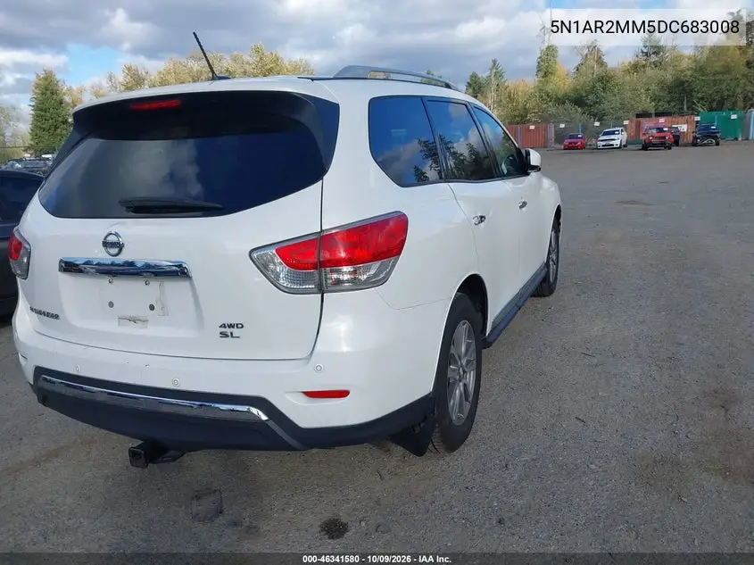 2013 NISSAN PATHFINDER VIN 5N1AR2MM5DC683008 — фото 4