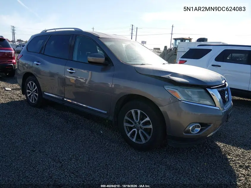 NISSAN PATHFINDER 2013, VIN 5N1AR2MN9DC624083