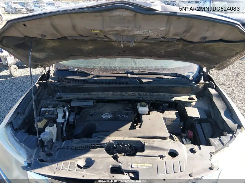2013 NISSAN PATHFINDER VIN 5N1AR2MN9DC624083 — фото 10