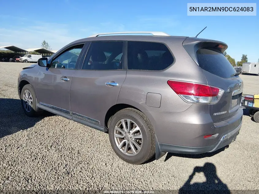 2013 NISSAN PATHFINDER VIN 5N1AR2MN9DC624083 — фото 3