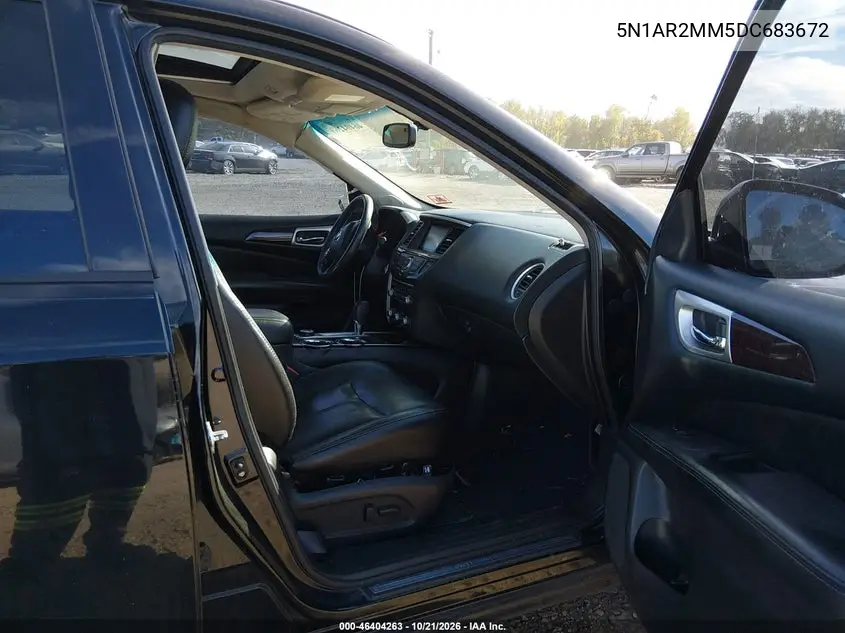 2013 NISSAN PATHFINDER VIN 5N1AR2MM5DC683672 — фото 5