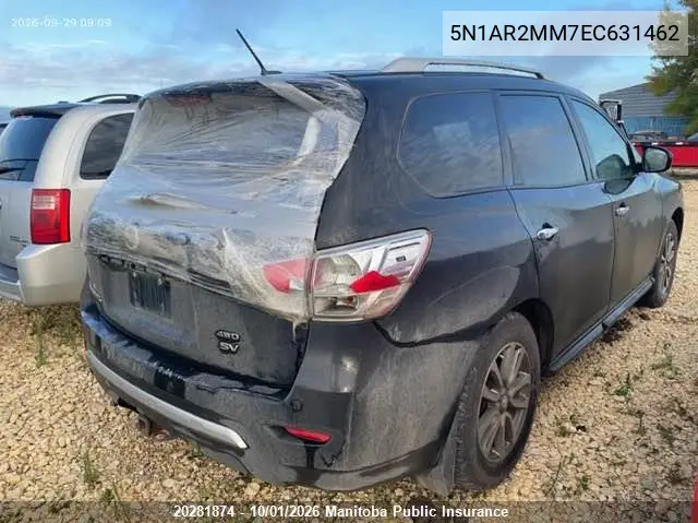 2014 NISSAN PATHFINDER VIN 5N1AR2MM7EC631462 — фото 4