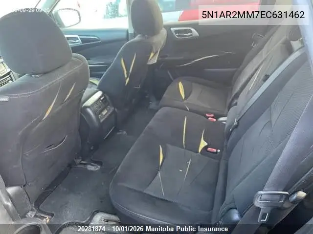 2014 NISSAN PATHFINDER VIN 5N1AR2MM7EC631462 — фото 8