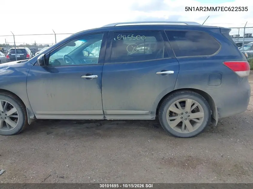 2014 NISSAN PATHFINDER VIN 5N1AR2MM7EC622535 — фото 14