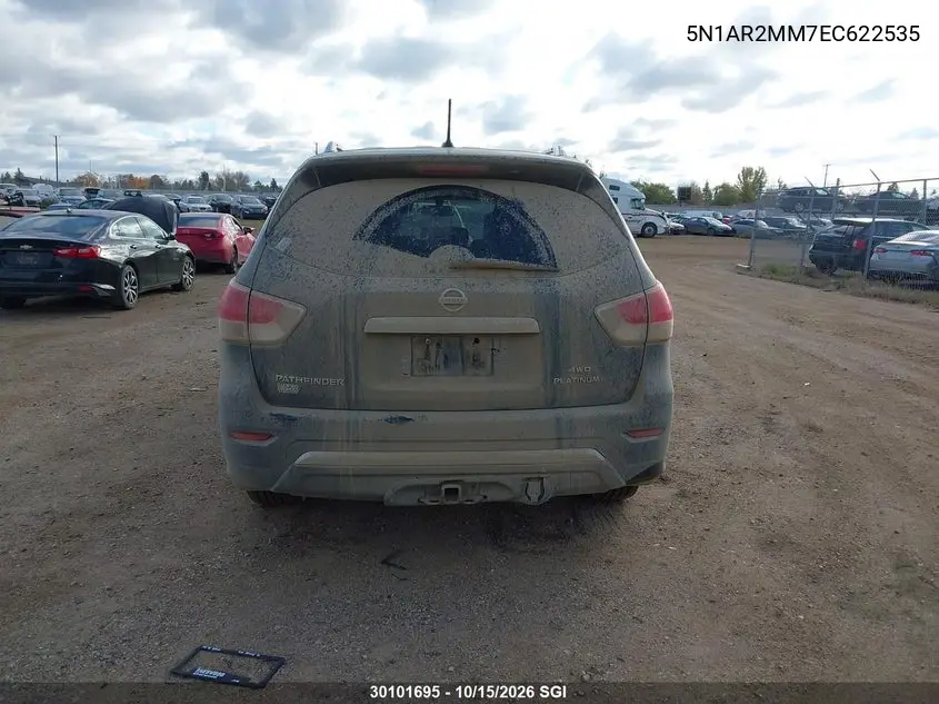 2014 NISSAN PATHFINDER VIN 5N1AR2MM7EC622535 — фото 16