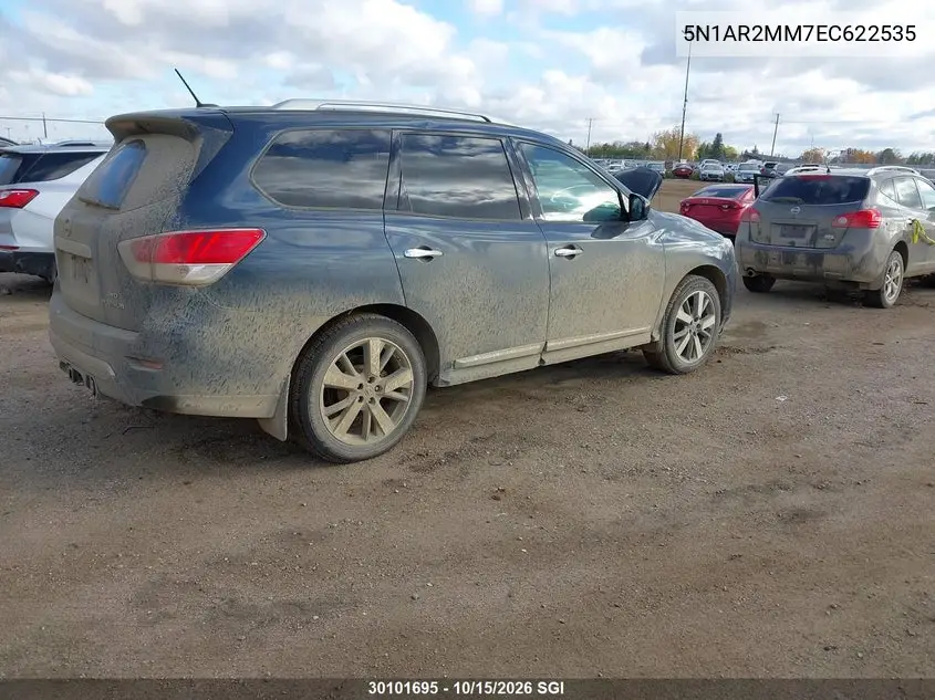 2014 NISSAN PATHFINDER VIN 5N1AR2MM7EC622535 — фото 4