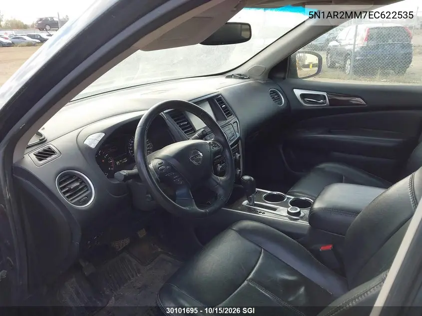 2014 NISSAN PATHFINDER VIN 5N1AR2MM7EC622535 — фото 5