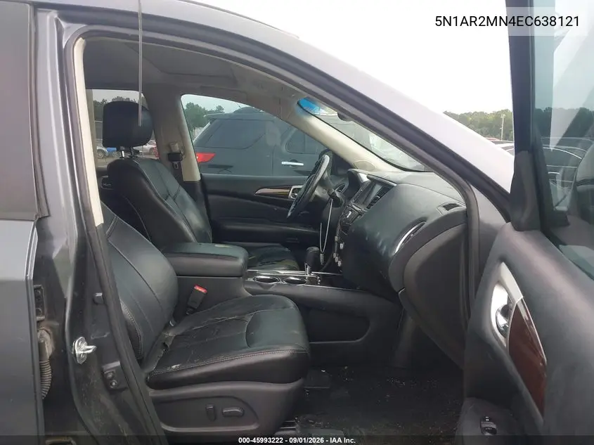 2014 NISSAN PATHFINDER VIN 5N1AR2MN4EC638121 — фото 5