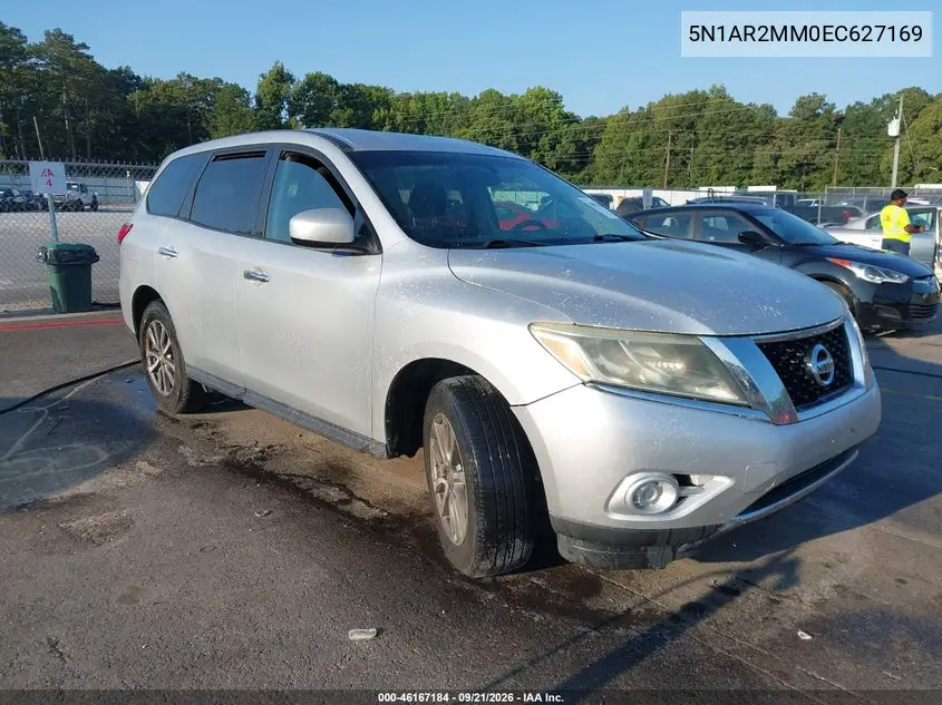 NISSAN PATHFINDER 2014, VIN 5N1AR2MM0EC627169