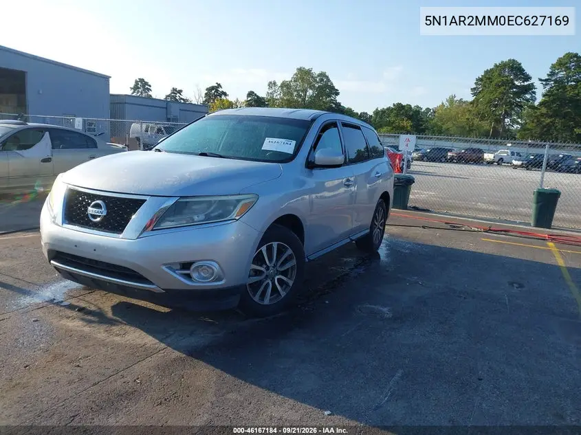 2014 NISSAN PATHFINDER VIN 5N1AR2MM0EC627169 — фото 2