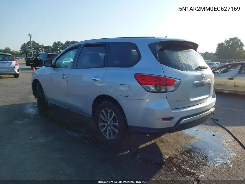 2014 NISSAN PATHFINDER VIN 5N1AR2MM0EC627169 — фото 3