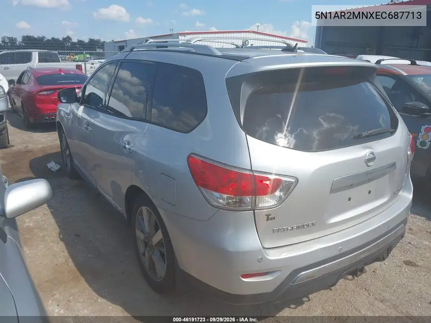 2014 NISSAN PATHFINDER VIN 5N1AR2MNXEC687713 — фото 3