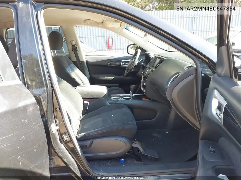2014 NISSAN PATHFINDER VIN 5N1AR2MN4EC647854 — фото 5