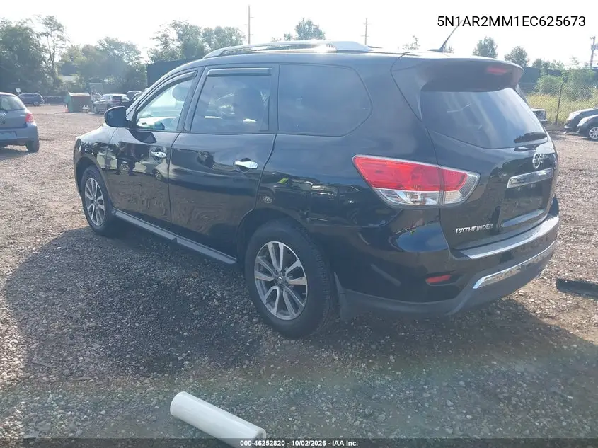 2014 NISSAN PATHFINDER VIN 5N1AR2MM1EC625673 — фото 3