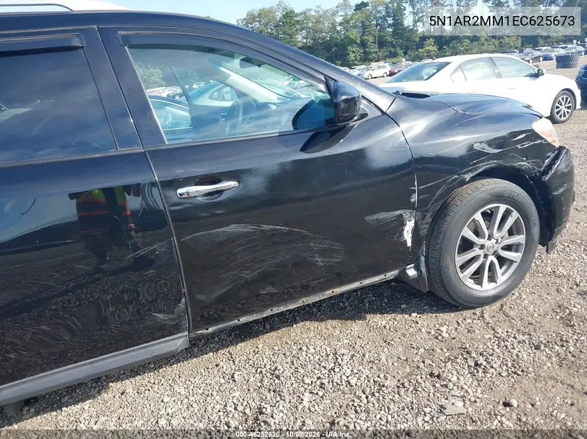 2014 NISSAN PATHFINDER VIN 5N1AR2MM1EC625673 — фото 6