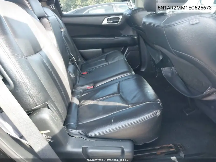 2014 NISSAN PATHFINDER VIN 5N1AR2MM1EC625673 — фото 8