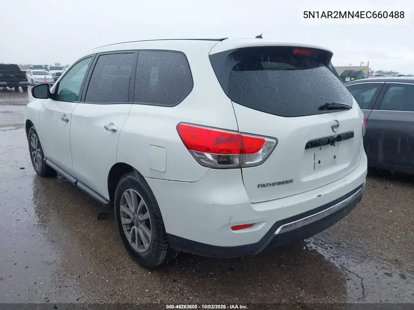 2014 NISSAN PATHFINDER VIN 5N1AR2MN4EC660488 — фото 3